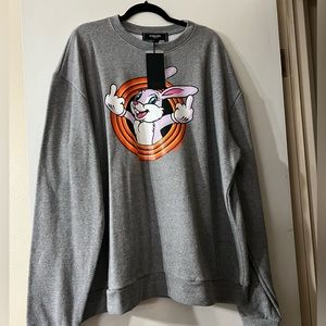 NWT Dom Rebel “Friends Club” sweater.